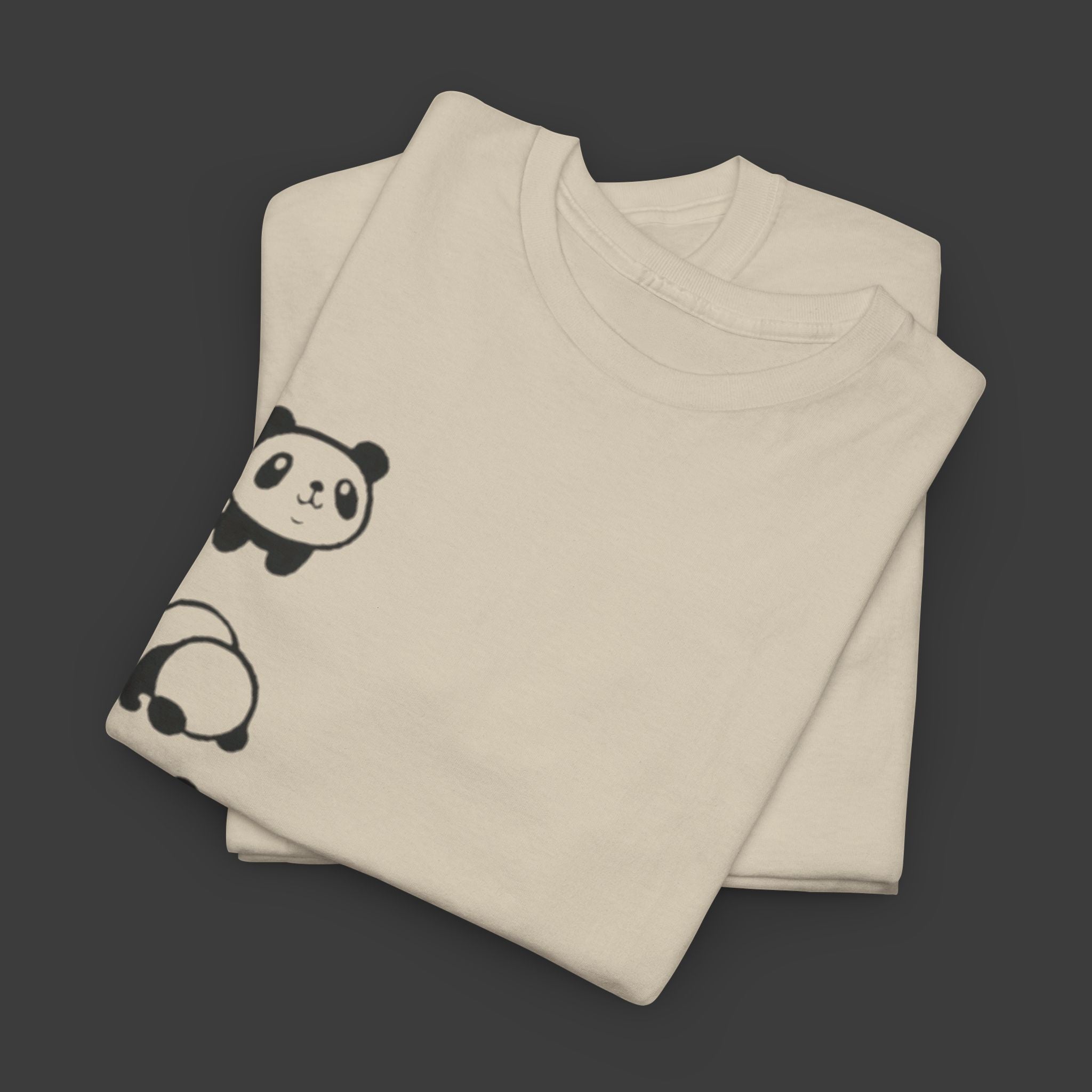 The Cute Panda: Cotton Tee