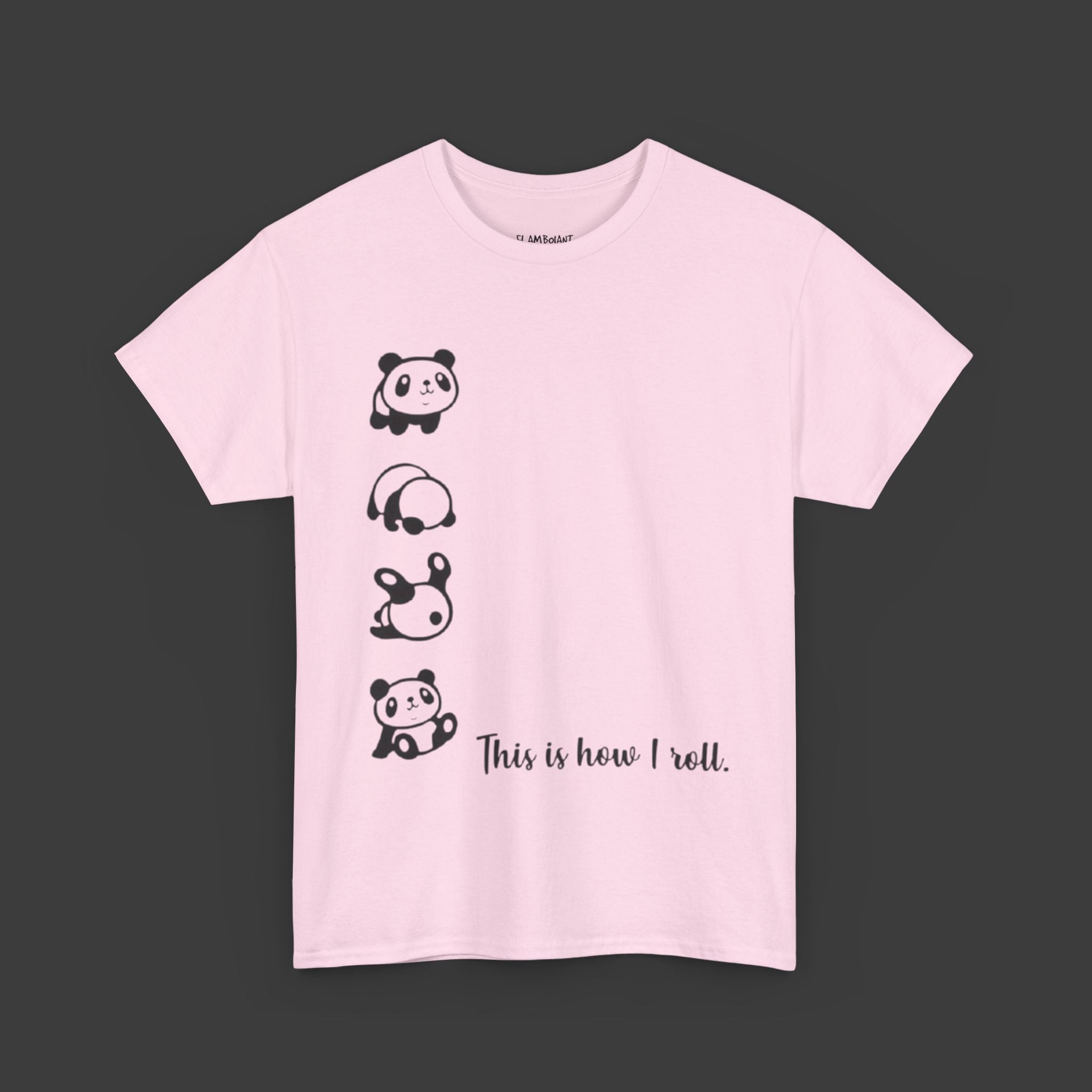 The Cute Panda: Cotton Tee