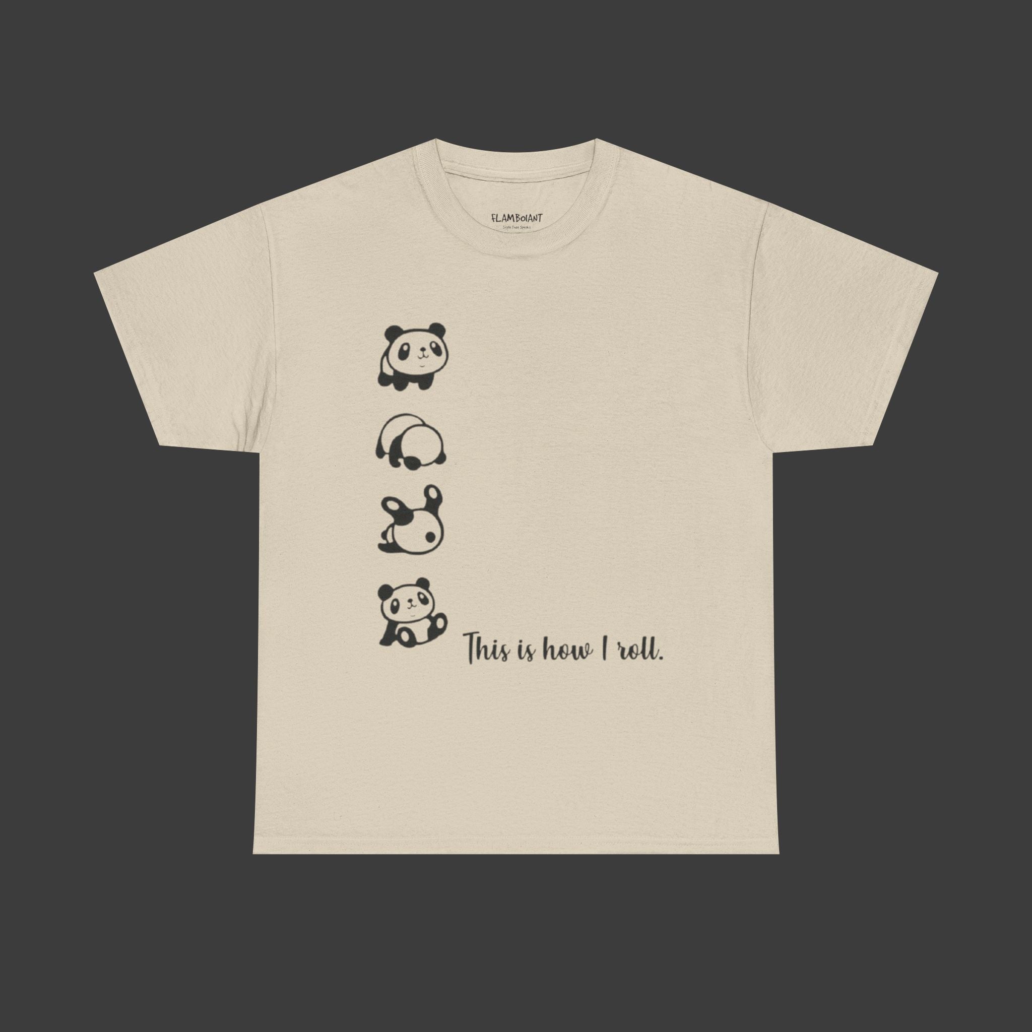 The Cute Panda: Cotton Tee