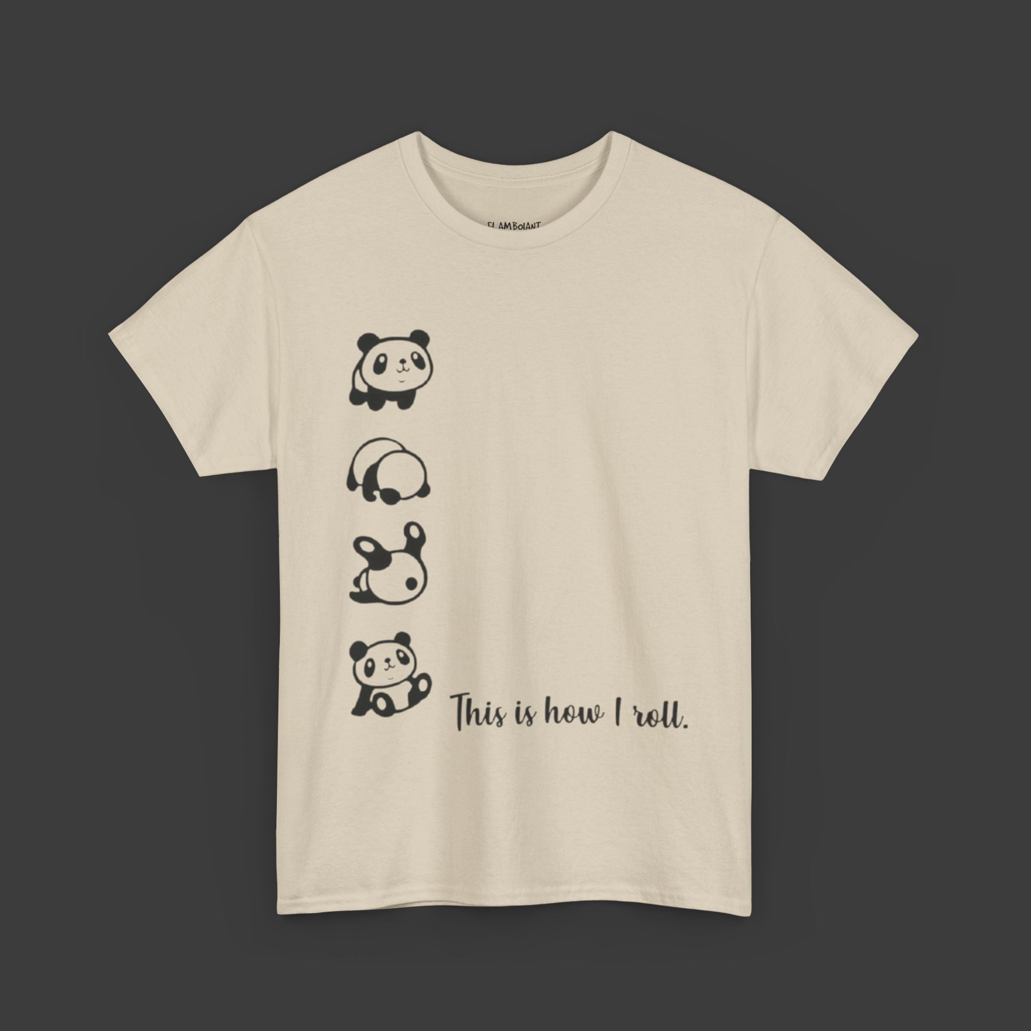 The Cute Panda: Cotton Tee